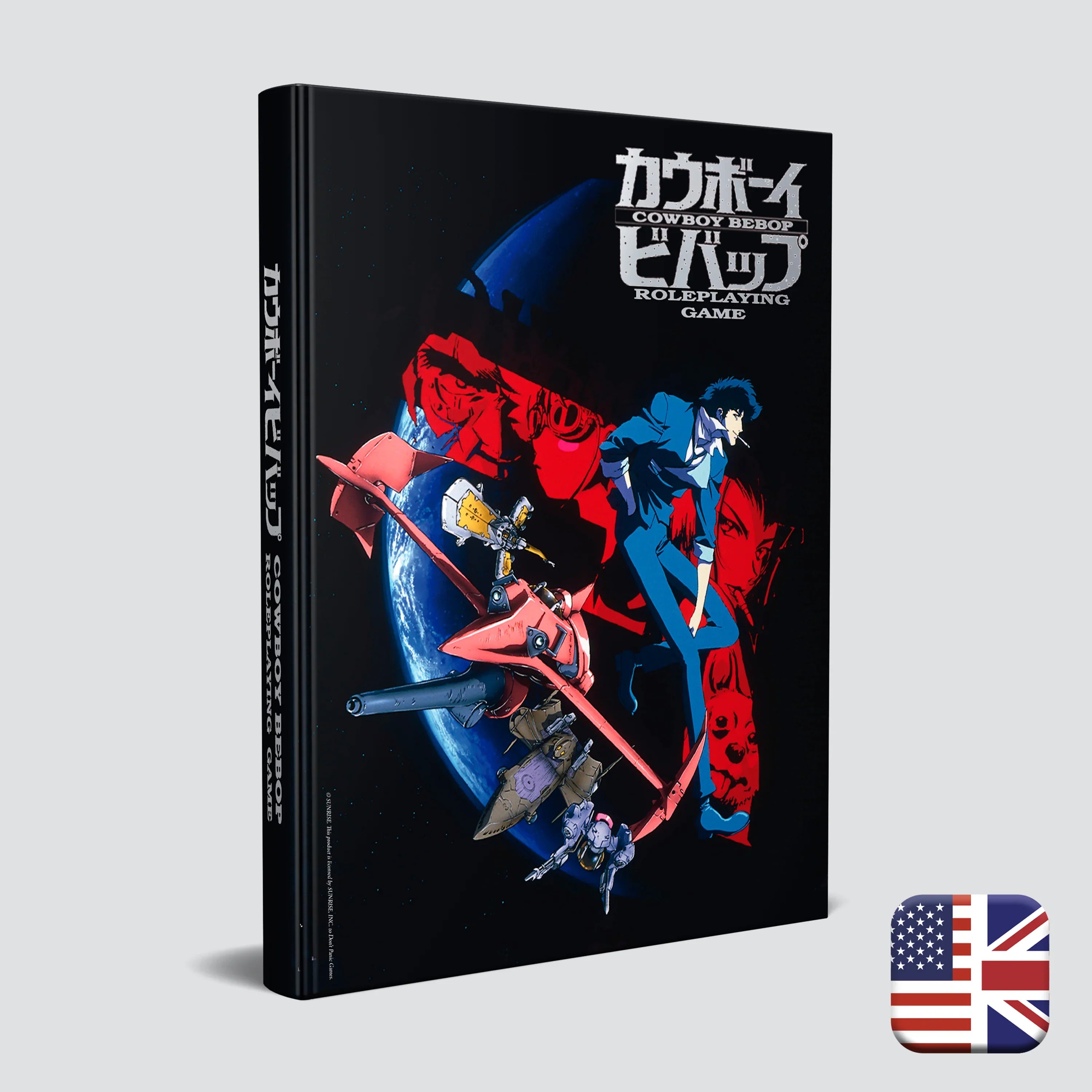 Cowboy Bebop Roleplaying Game corebook cover — official anime tabletop RPG