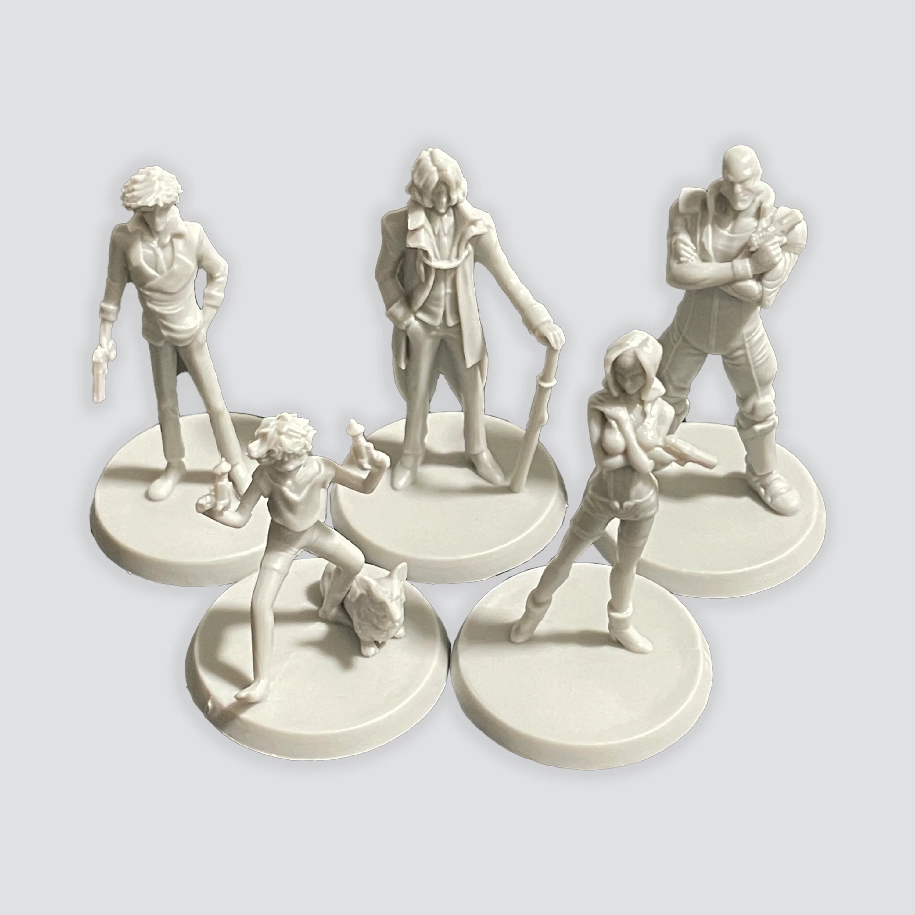 Cowboy Bebop Miniatures Set — officially licensed collectible anime figures