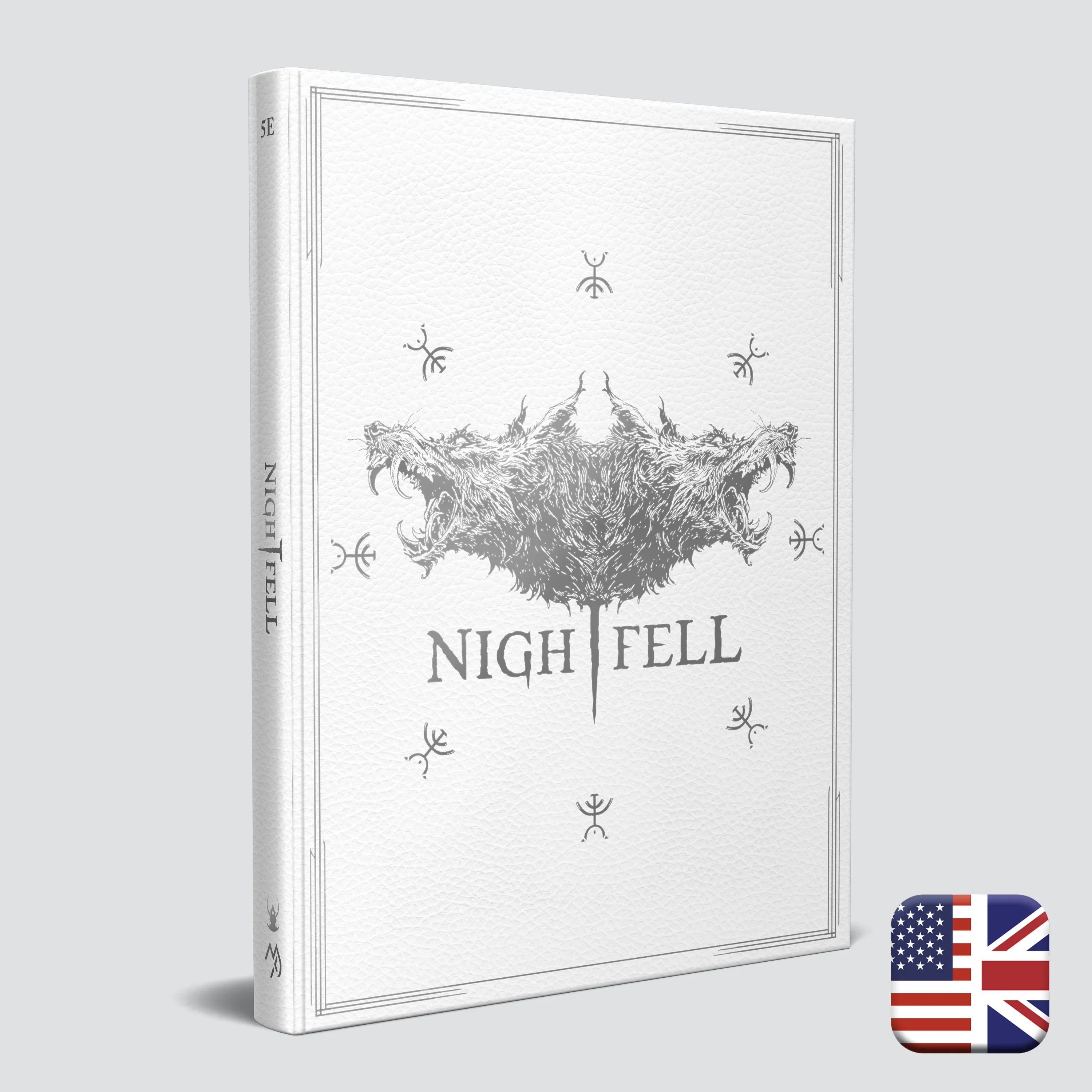 Nightfell Tome of the Moon — deluxe vegan leather edition with Werebeast 5E content