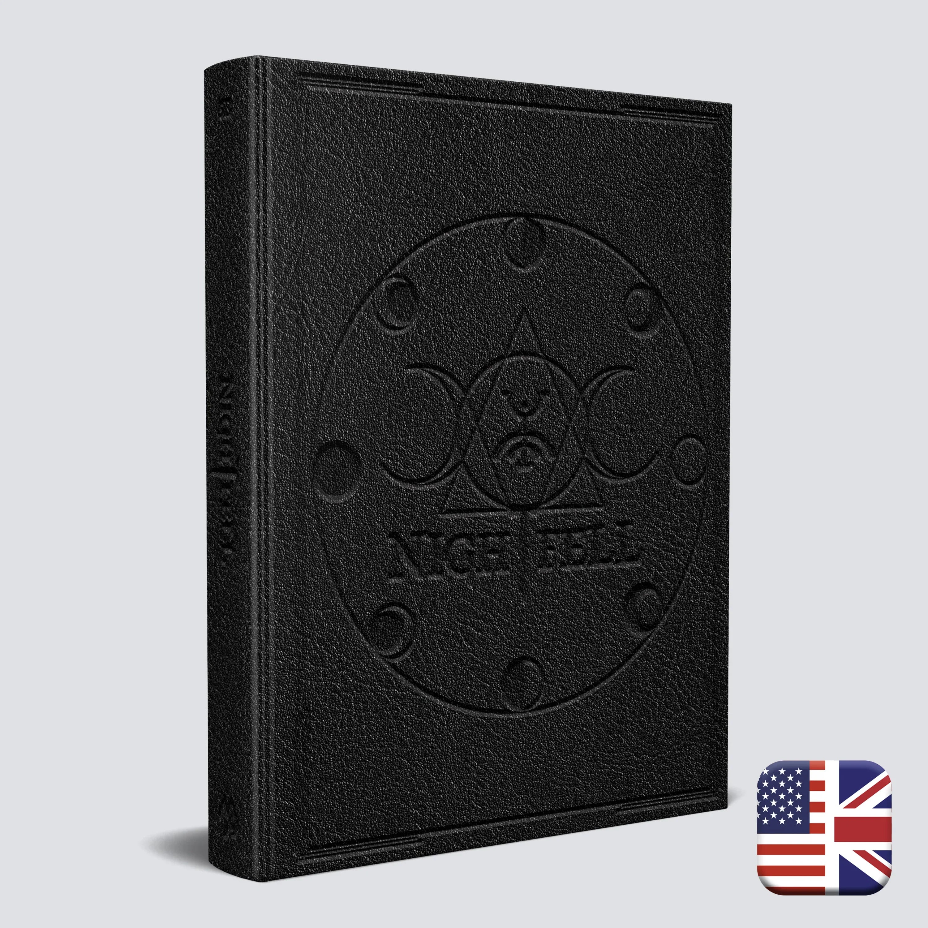 Nightfell Tome of Shadows — deluxe faux-leather edition with corebook and Gold ENnie Bestiary