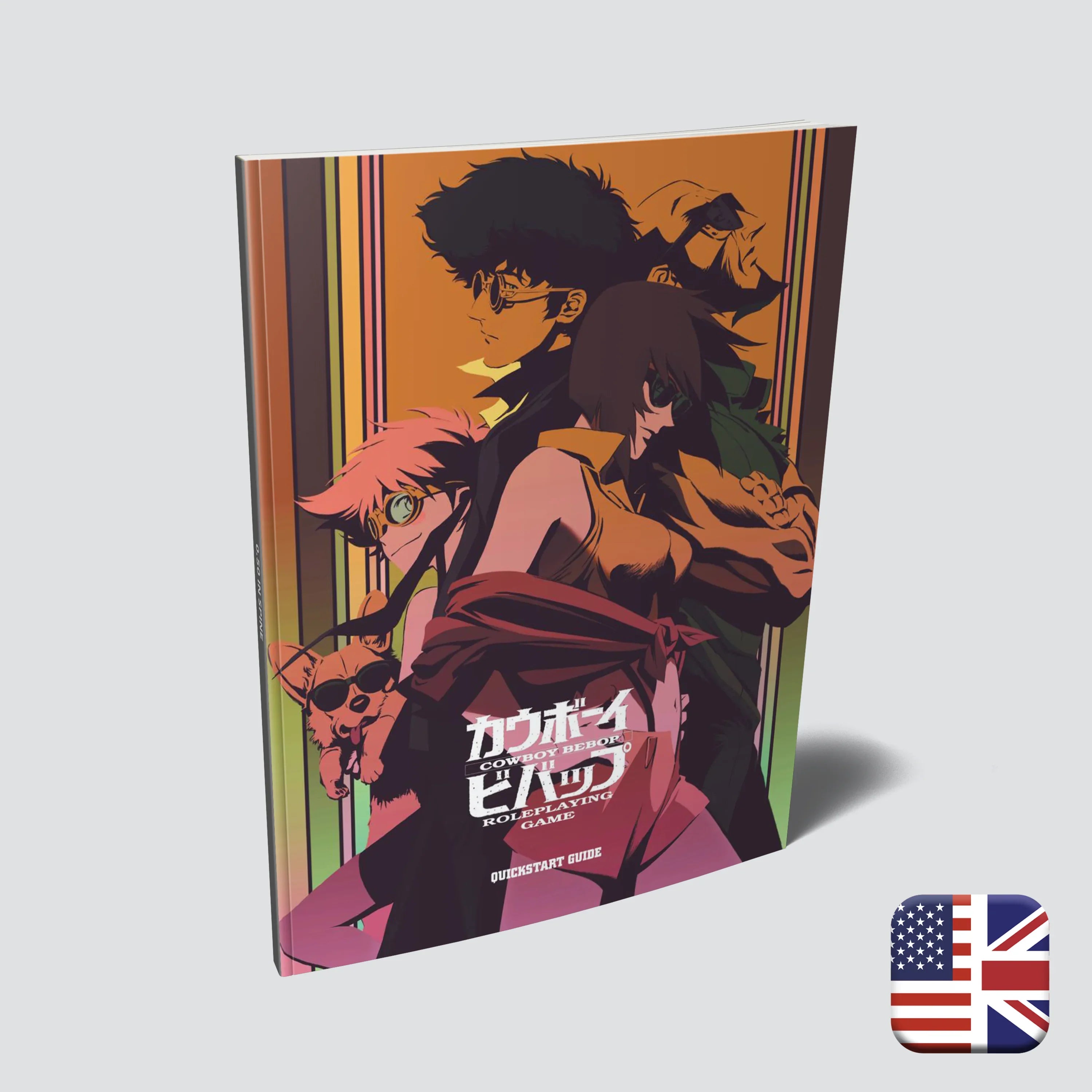 Cowboy Bebop RPG Quickstart booklet cover — bounty hunter starter adventure