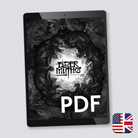Elder Mythos Corebook PDF digital edition cover — cosmic horror tabletop RPG