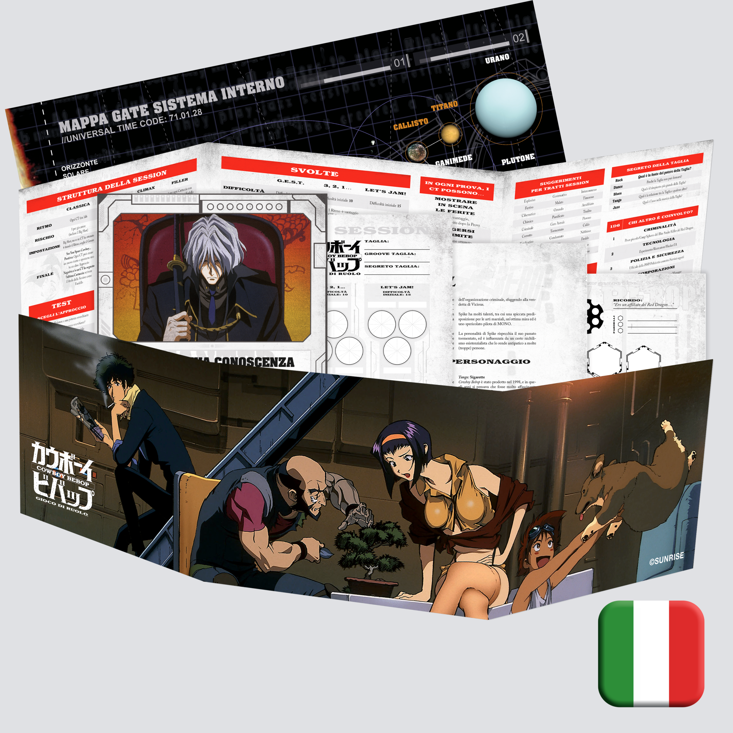 Cowboy Bebop Gioco di Ruolo – Schermo del Big Shot