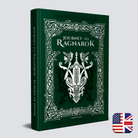 Journey to Ragnarok Echoes of Doom Deluxe Edition — green faux leather with silver foiling