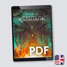 Journey to Ragnarok Artbook PDF cover — Norse mythology concept art digital edition