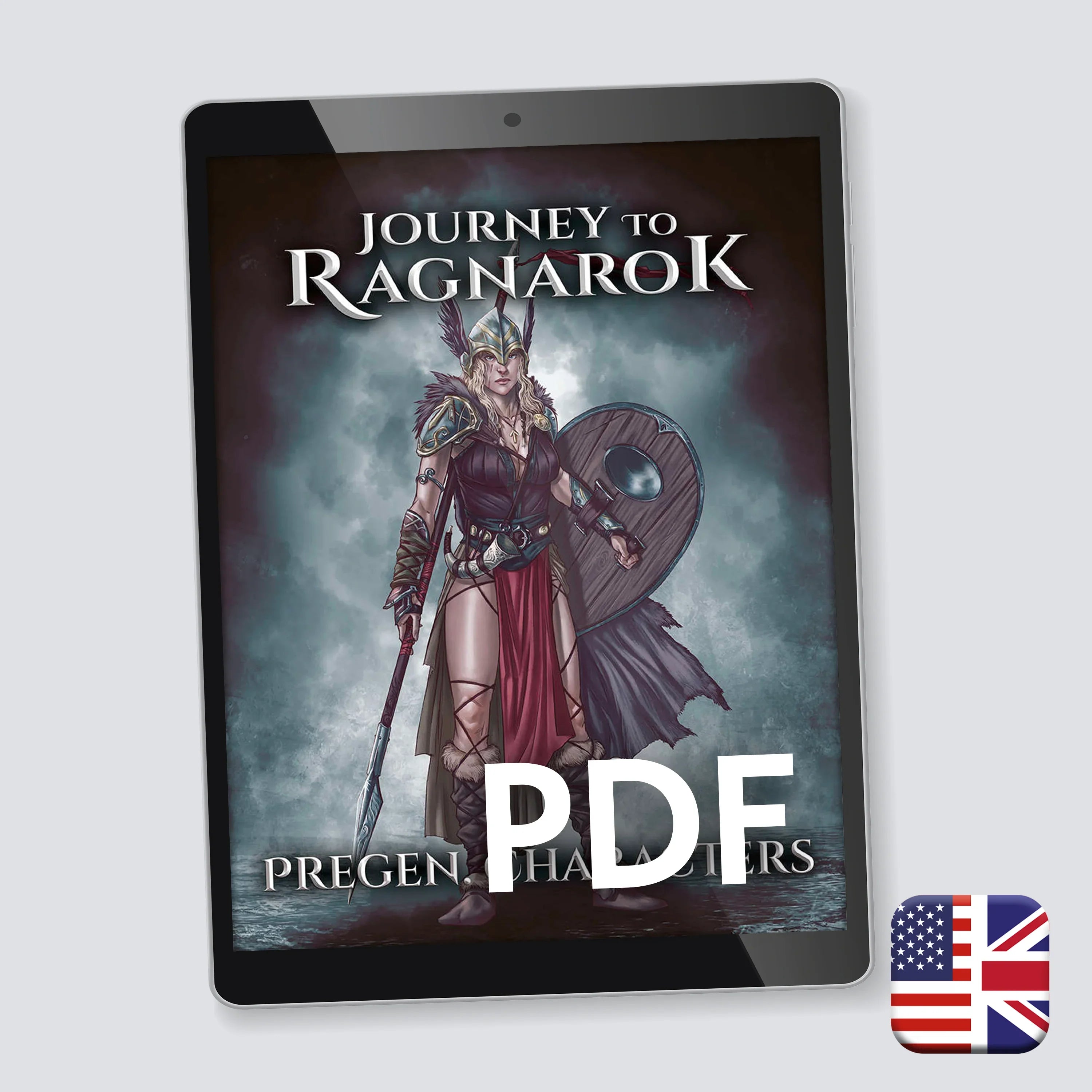 Journey to Ragnarok Pregen Characters Pack PDF — 13 ready-to-play Norse 5E characters