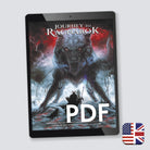 Journey to Ragnarok corebook PDF cover — Norse mythology 5E digital edition