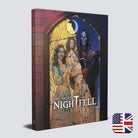 Nightfell Artbook hardcover cover — Iùrmen concept art for horror fantasy 5E